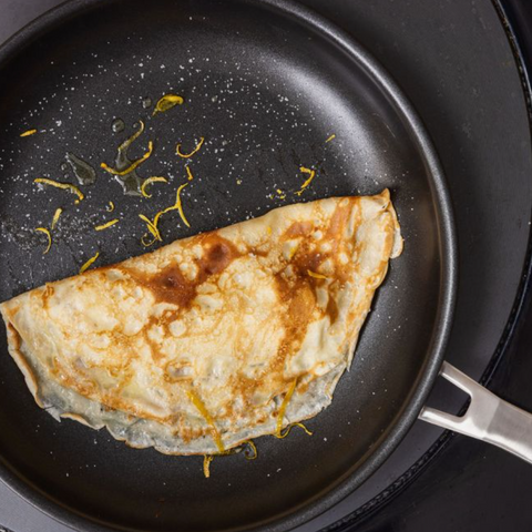 AGA 5-Ply Stainless Steel 24cm Coated Frying Pan