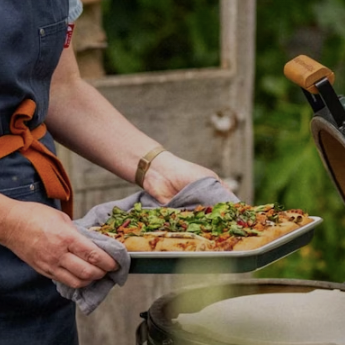 Falcon Enamelware X Big Green Egg Oven To Table Tray