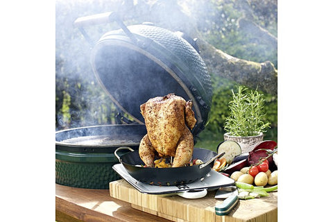 Big Green Egg Stainless Steel Vertical Chicken Roaster