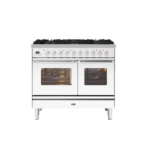 Ilve 100cm Roma 6 Burners Double Gas Fuel Range Cooker