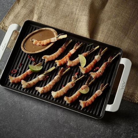 AGA Cast Iron Griddle - White