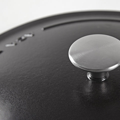 AGA Cast Iron 26cm Casserole - Black