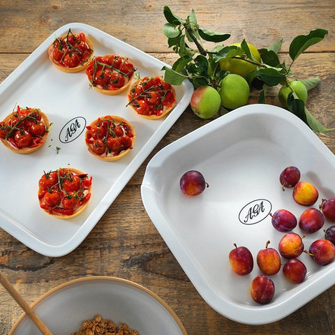AGA Portmeirion White Roasting Dish