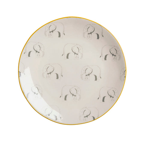 Sophie Allport Stoneware Side Plate - ZSL - Elephant