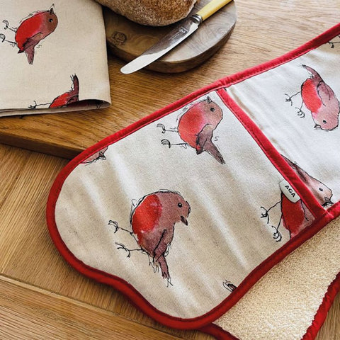 AGA Garden Robin Double Oven Glove