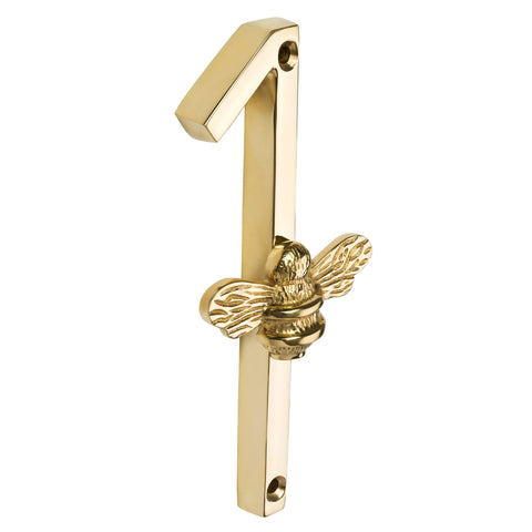 Brass bee Premium House Numbers with Bee in Brass Finish 0-9 - 20% OFF BLACK FRIDAY SALE