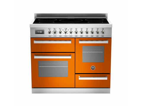 Bertazzoni Professional 100 cm induction top electric triple oven