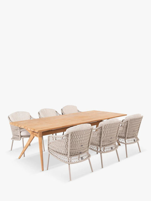 4 Seasons Outdoor Puccini & Bel air 6-Seater Dining Set