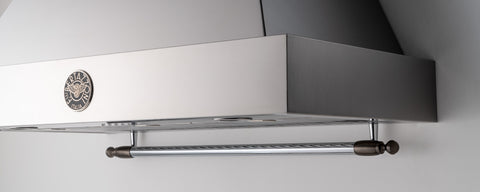 Bertazzoni Black Nickel décor set for Cooker and Hood