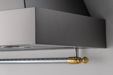 Bertazzoni Gold décor set for Cooker and Hood