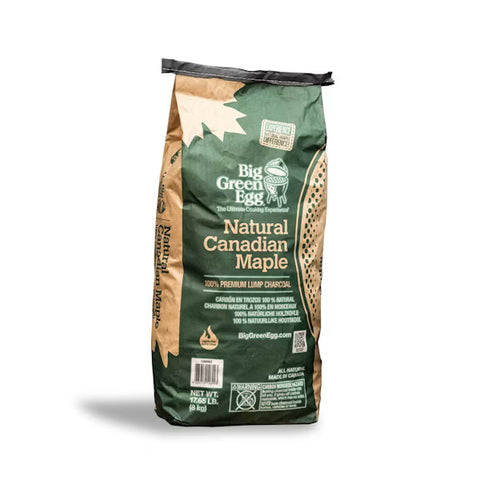 Big Green Egg Maple Lumpwood Charcoal