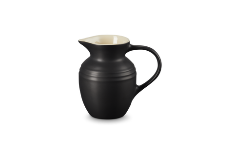 Le Creuset 600ml Stoneware Small Jug Satin black