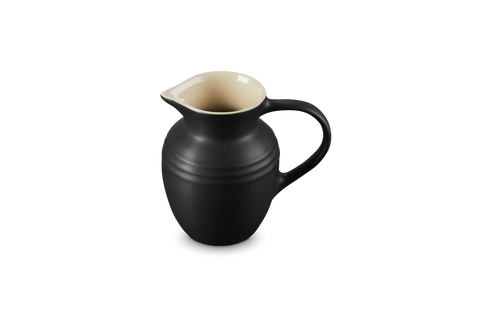 Le Creuset 600ml Stoneware Small Jug Satin black
