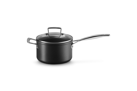 Le Creuset 18cm Toughened Non-Stick Saucepan with Glass Lid