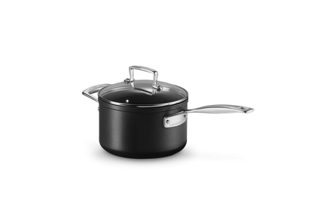 Le Creuset 18cm Toughened Non-Stick Saucepan with Glass Lid