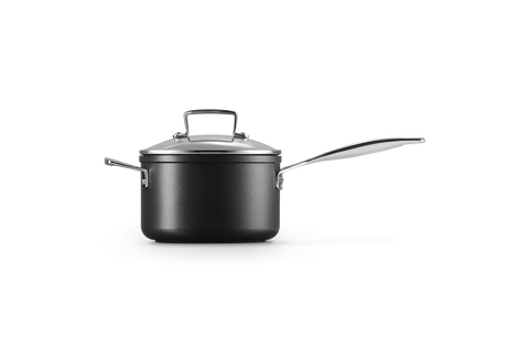 Le Creuset 18cm Toughened Non-Stick Saucepan with Glass Lid