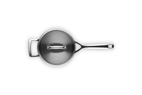Le Creuset 18cm Toughened Non-Stick Saucepan with Glass Lid