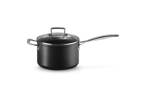 Le Creuset 20cm Toughened Non-Stick Saucepan with Glass Lid