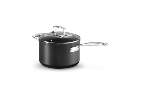 Le Creuset 20cm Toughened Non-Stick Saucepan with Glass Lid