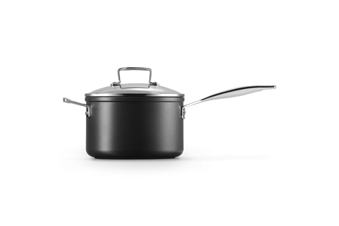 Le Creuset 20cm Toughened Non-Stick Saucepan with Glass Lid