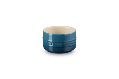 Le Creuset 8cm Stoneware Stackable Ramekin Deep Teal