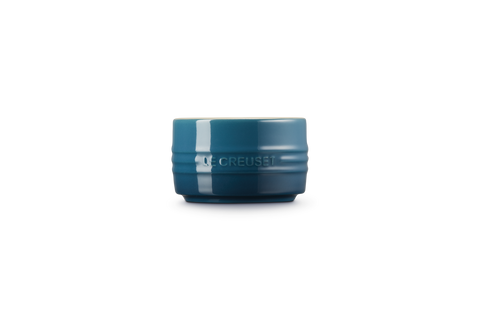 Le Creuset 8cm Stoneware Stackable Ramekin Deep Teal