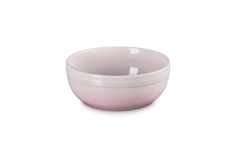 Le Creuset Stoneware Coupe Serving Bowl Shell Pink