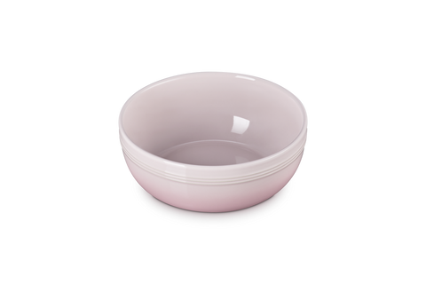 Le Creuset Stoneware Coupe Serving Bowl Shell Pink