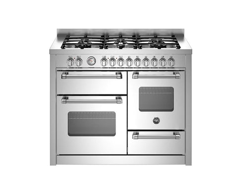 Bertazzoni Master 110 cm 6-burner electric triple oven