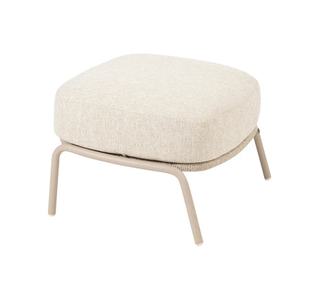 4 Seasons Outdoor Puccini Footstool Latte