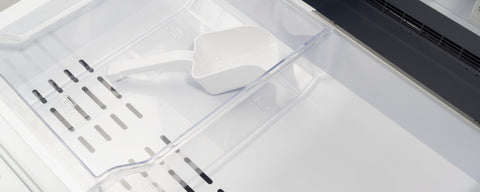 Bertazzoni 90cm built-in bottom mount refrigerator, panel ready with ice maker and water dispenser