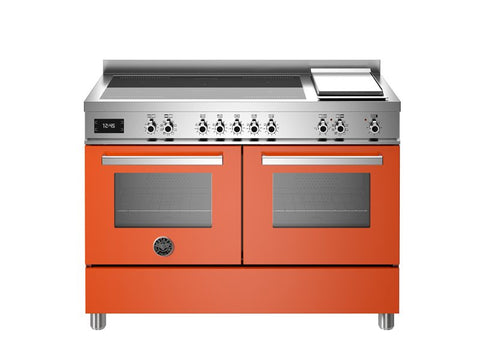 Bertazzoni Professional Series 120cm induction top + griddle, electric double oven