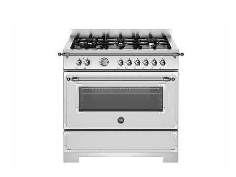 NEW Bertazzoni Heritage 90cm Range Cooker Single Oven Dual Fuel