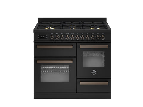 NEW Bertazzoni Professional 100 cm 6-burner Electric Triple Oven