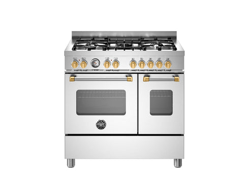 Bertazzoni Master 90 cm 5-burner electric double oven