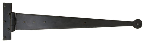 From The Anvil's Black Penny End T Hinge (pair)