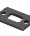 From The Anvil's Black Mortice Plate for Cranked Door Bolt