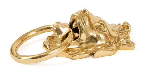 Lions Head Door Knocker