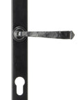 From The Anvil's Black Avon Slimline Lever Espag. Lock Set