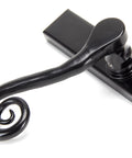 From The Anvil's Black Monkeytail Slimline Lever Espag. Lock Set