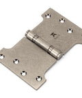 From The Anvil's Pewter Patina Parliament Hinges SS (pair)