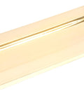 From The Anvil's Polished Brass Letter Plate