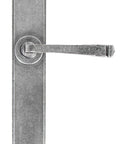 From The Anvil's Pewter Patina Large Avon Lever Latch Set