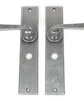 From The Anvil's Pewter Patina Large Avon Lever Bathroom Set