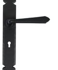 From The Anvil's Black Cromwell Lever Lock Set