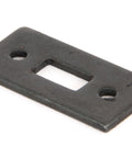 From The Anvil's Beeswax Mortice Plate for Cranked Door Bolt