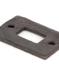 From The Anvil's Beeswax Mortice Plate for Cranked Door Bolt