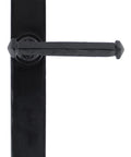 From The Anvil's Black Tudor Lever Latch Set