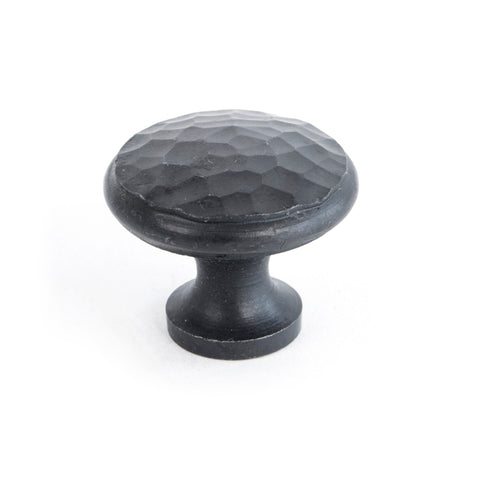 From The Anvil's Beeswax Hammered Cabinet Knob
