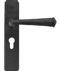 From The Anvil's Beeswax Gothic Lever Euro Lock Set
